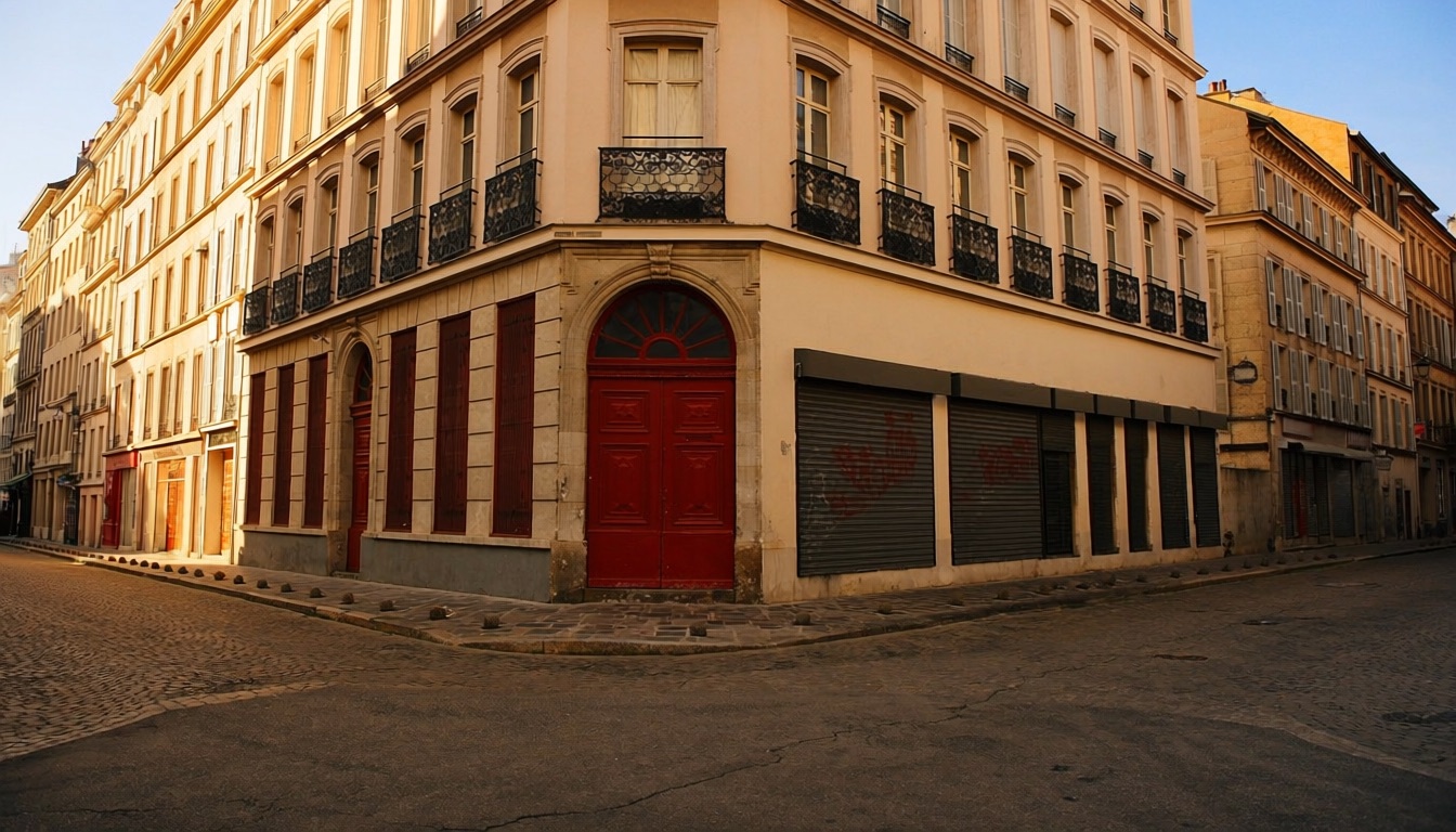Vue du quartier Gerland à Lyon 7e arrondissement